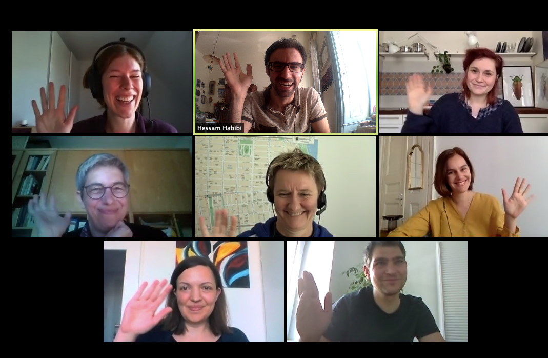 Screenshot vom Teammeeting